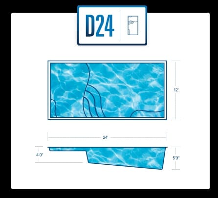 D24_BasicDiagram - Fiberglass Pool Builder | Bella Blue Pools Ohio